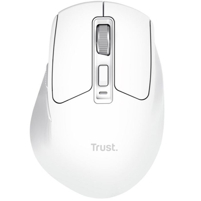Trust Niven Ratón Inalámbrico Blanco